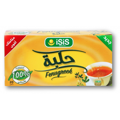ISIS FENUGREEK TEA 100% NATURAL 20 FILTER BAGS